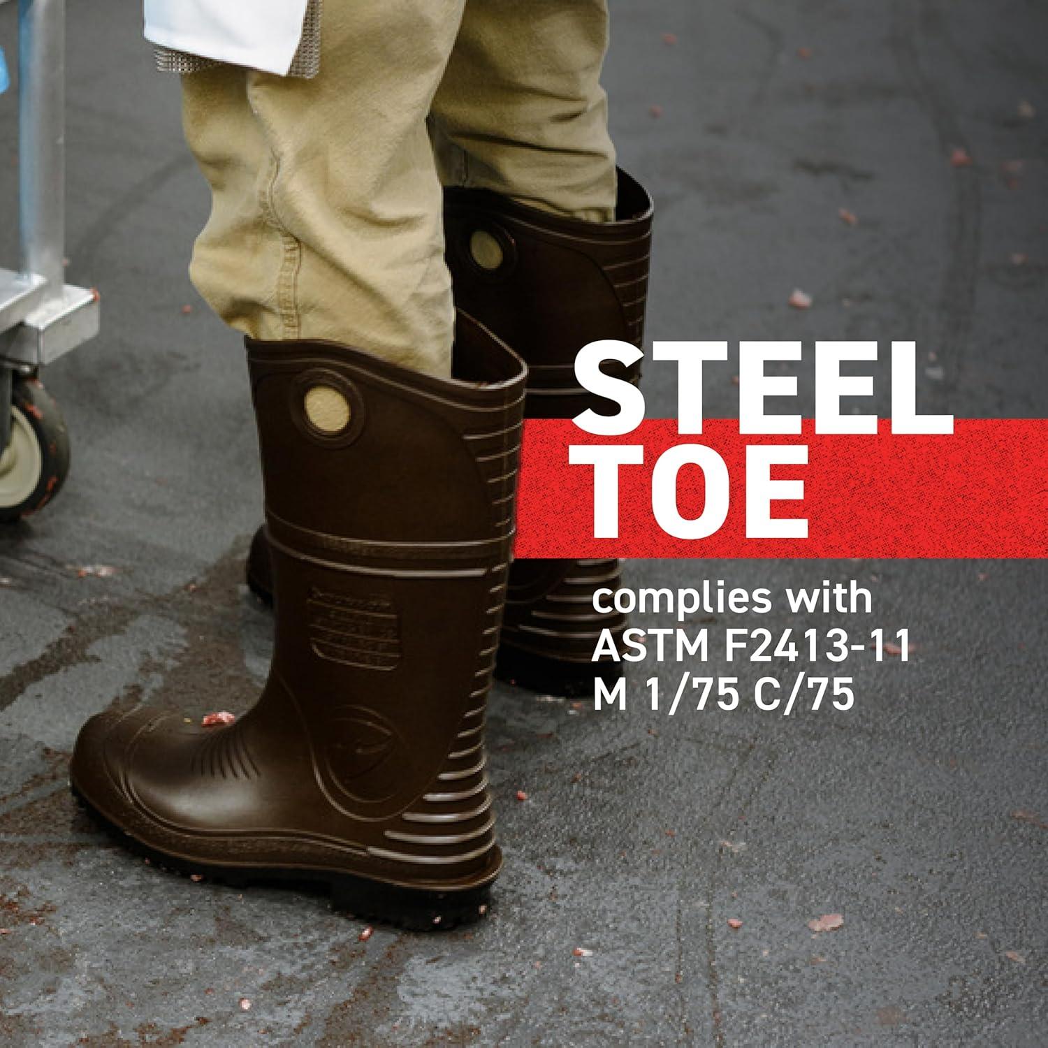 Botas de Seguridad Dunlop Durapro Punta de Acero 10 US