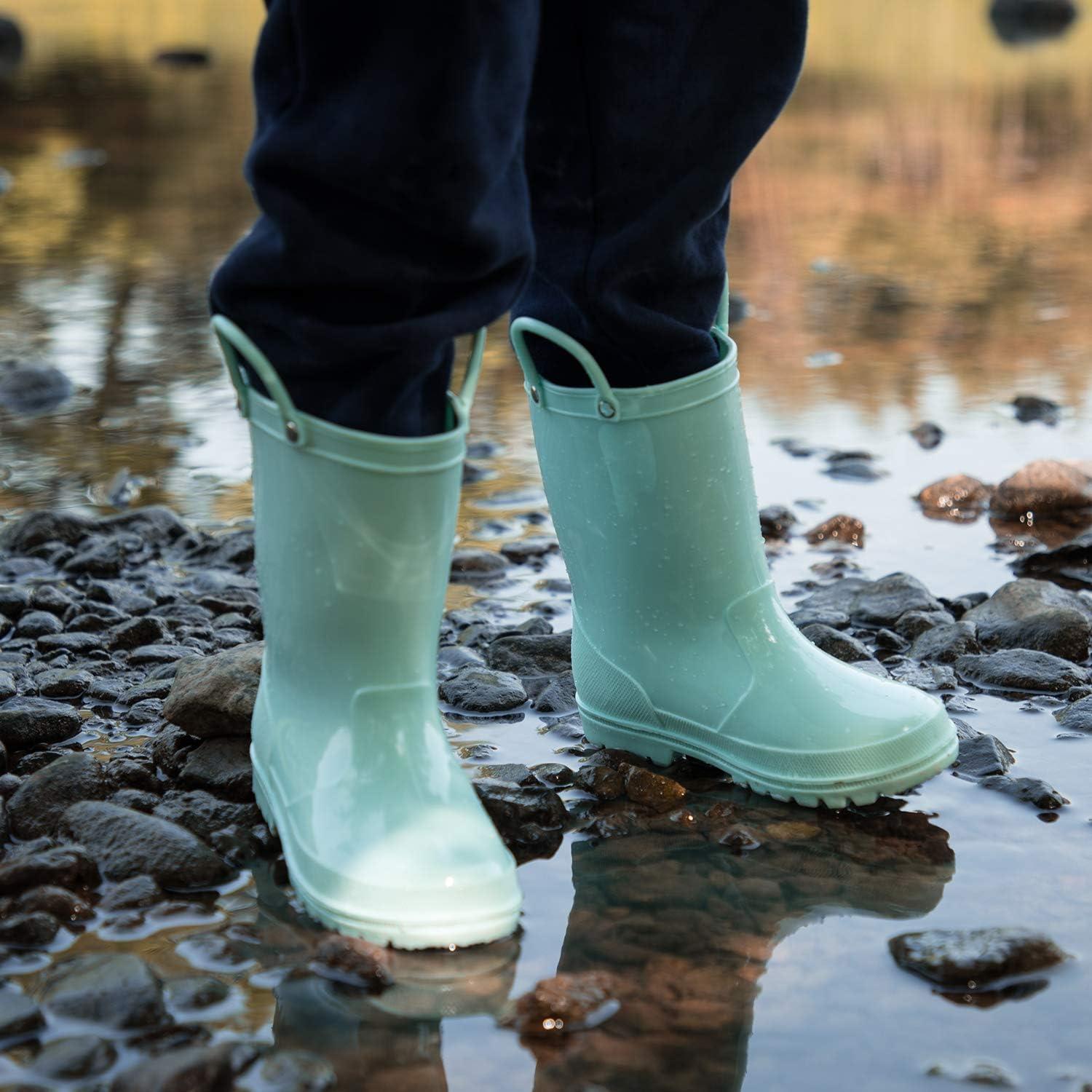 Botas de Lluvia K KomForme Niños Verde Claro 1 Grande