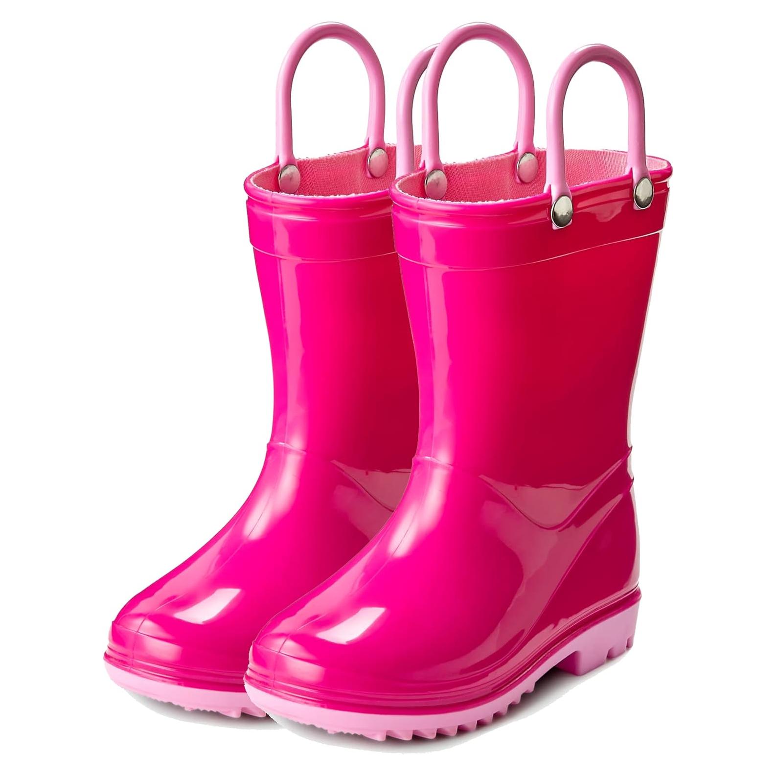 Botas de lluvia para niños Puddle Play PVC - Impermeables y livianas