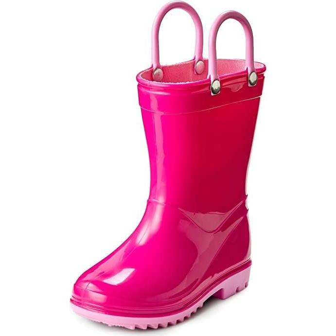 Botas de lluvia para niños Puddle Play PVC - Impermeables y livianas