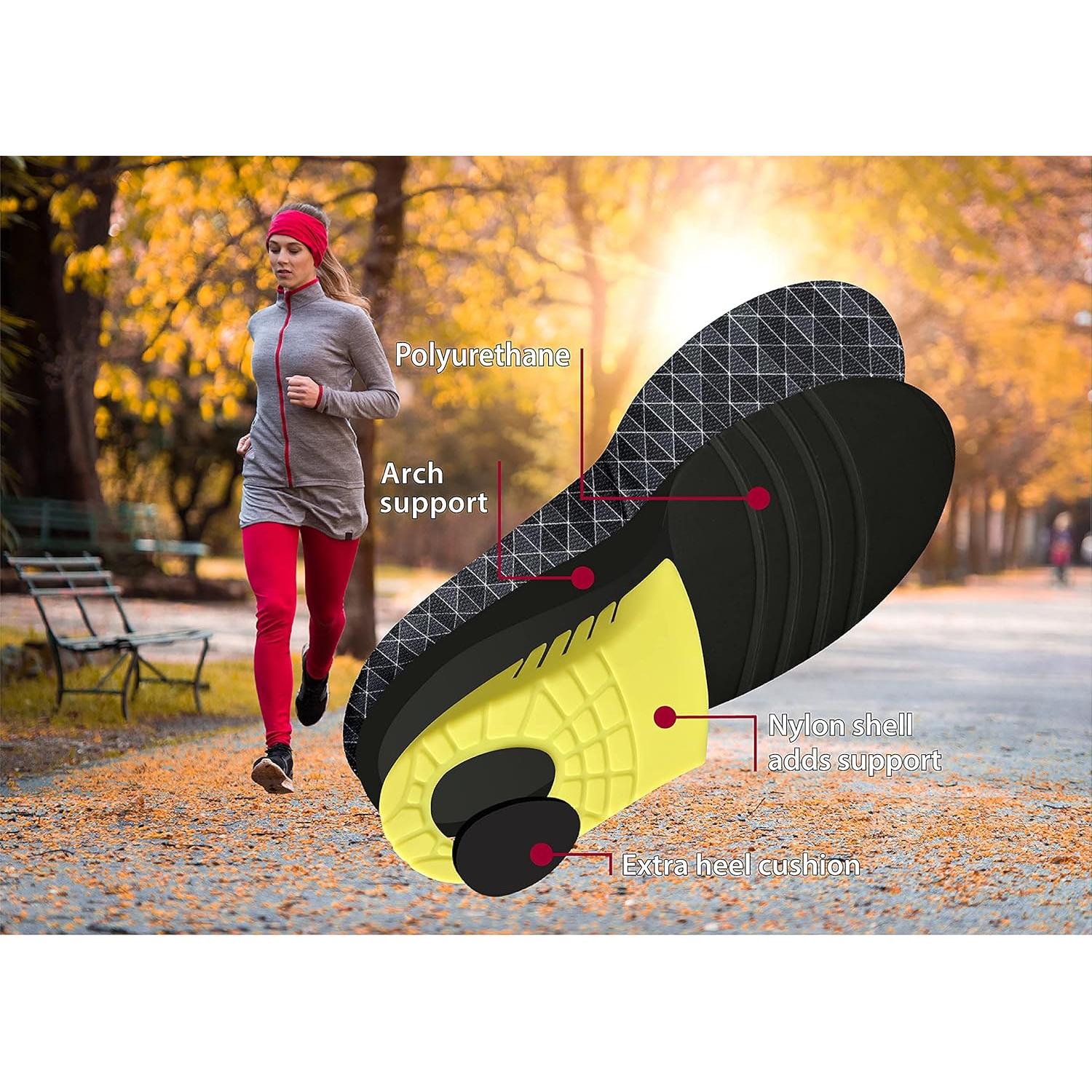 Plantillas ortopédicas JobSite Power Tuff Anti-Fatiga Grande