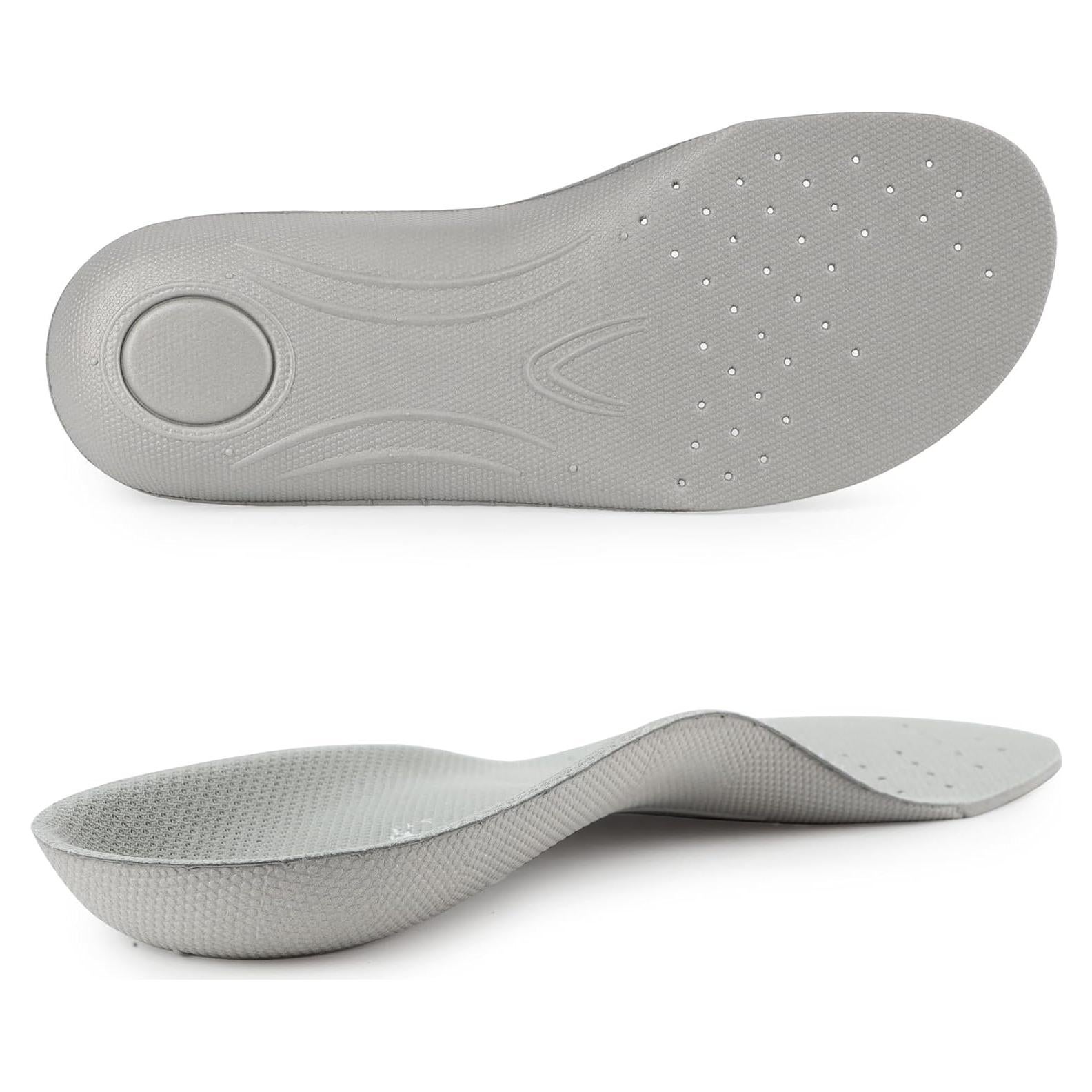 Plantillas Ultra Delgadas Knixmax para Crocs Gris Talla 41-42