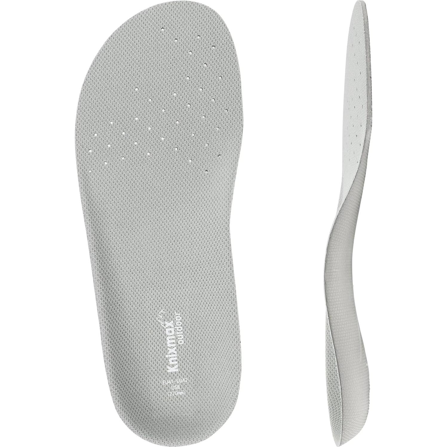 Plantillas Ultra Delgadas Knixmax para Crocs Gris Talla 41-42