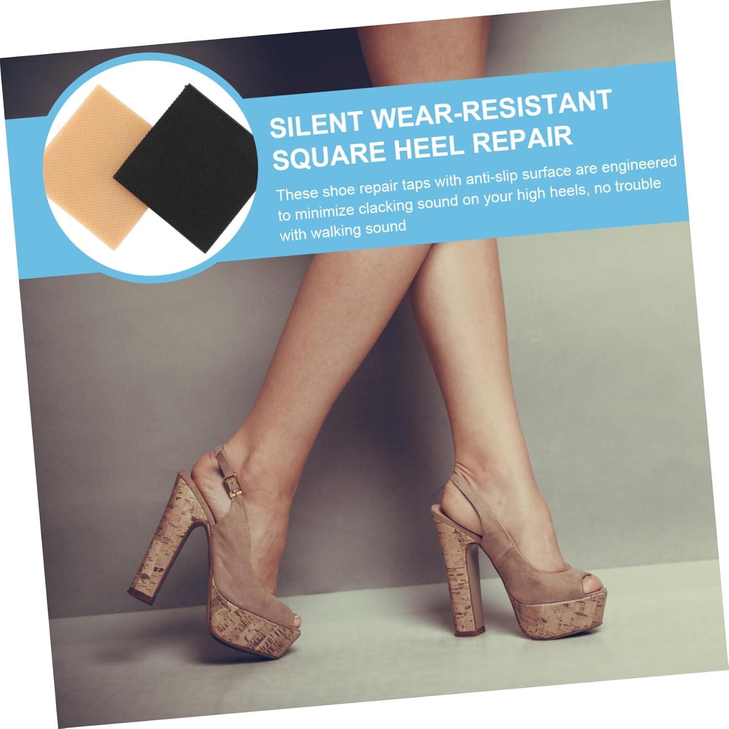 Kit de Reparación de Tacones Altos Healeved - 4 Piezas Antideslizantes