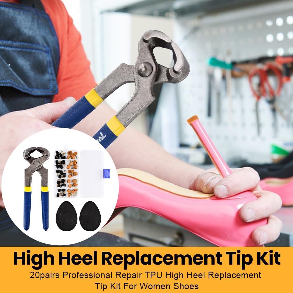 Kit de Puntas de Reemplazo para Tacones Altos QWLWBU - 20 Pares