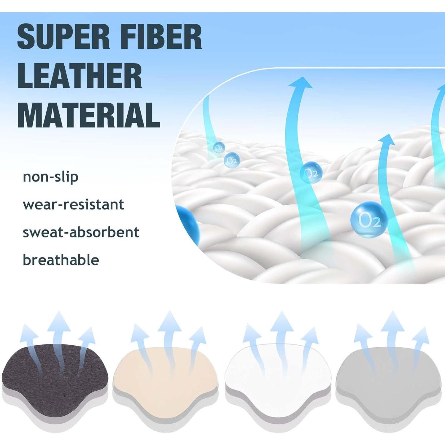 24 Parches Reparación Tacones Zapatos COMNICO Autoadhesivos