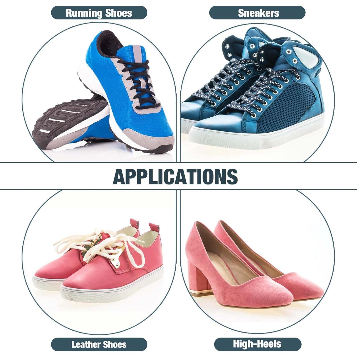 24 Parches Reparación Tacones Zapatos COMNICO Autoadhesivos