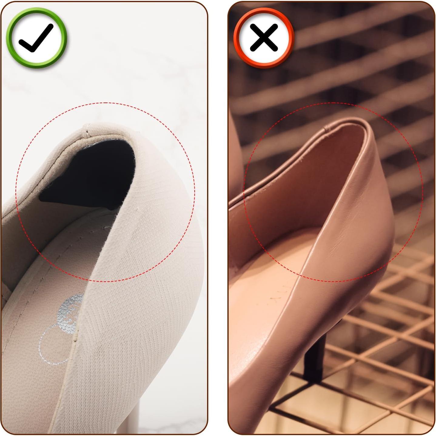 8 Parches Autoadhesivos para Reparación de Tacones de Zapatos - Gosknor