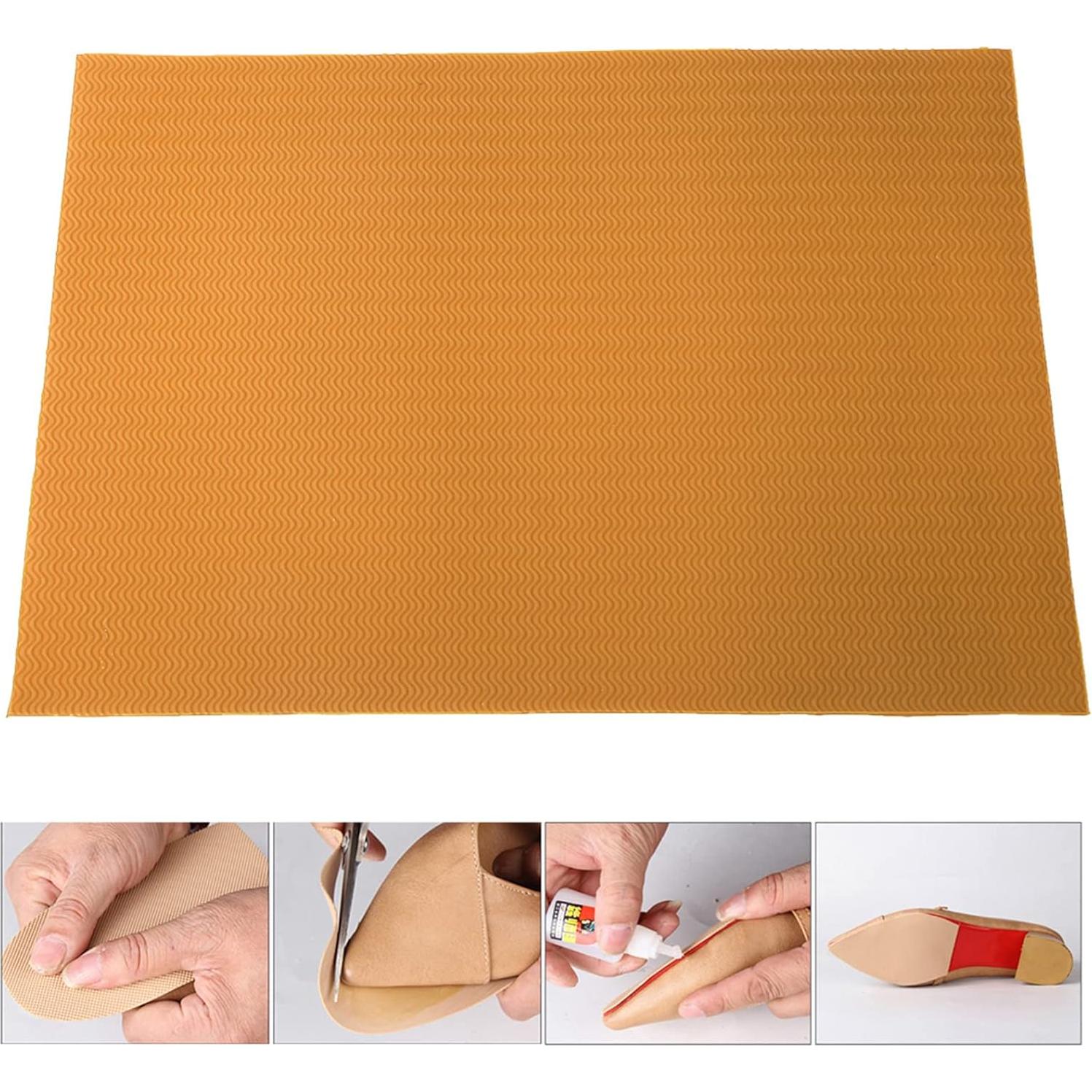 Pad de Suela de Goma Antideslizante HEEPDD 58x38cm Reparación