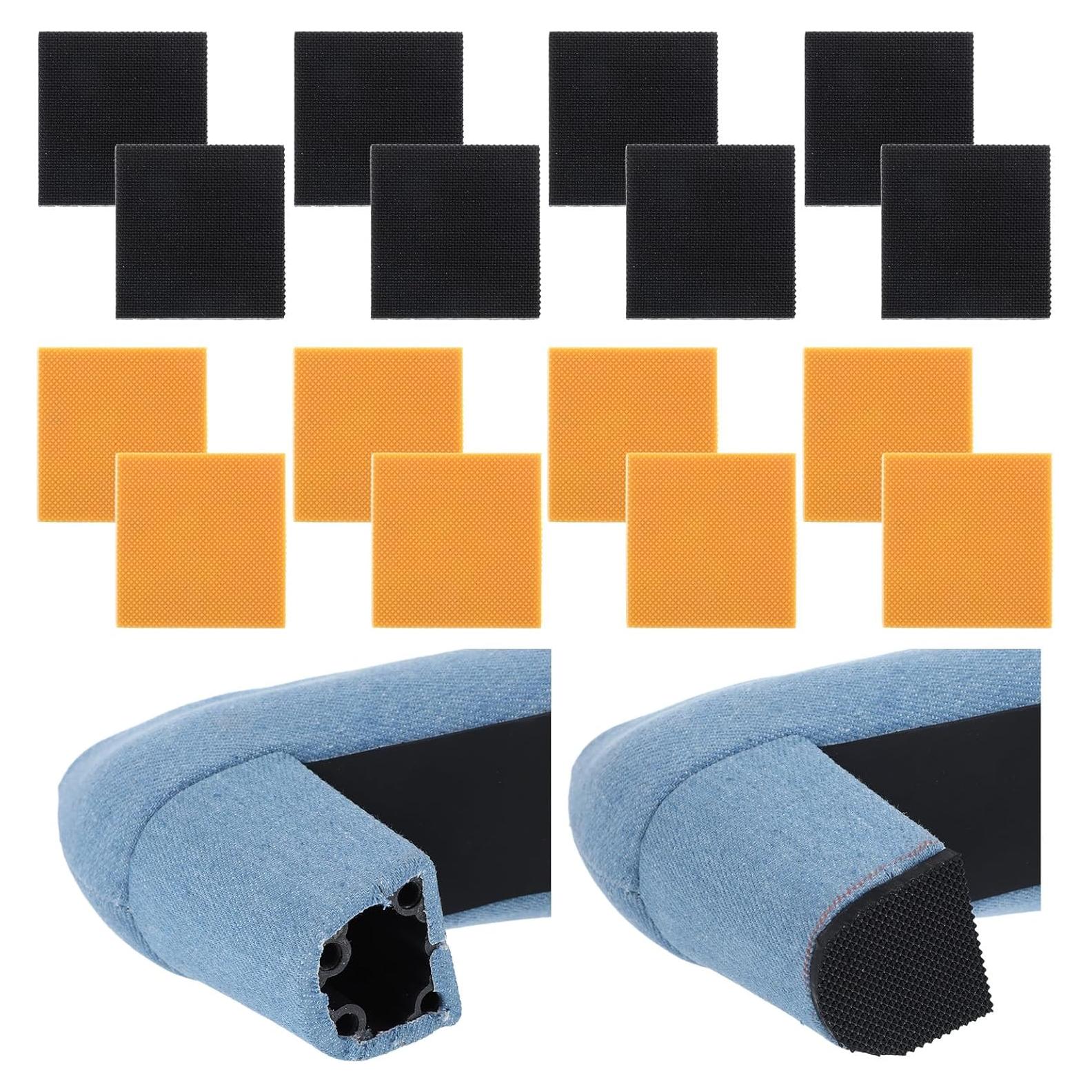 16 Piezas Reemplazo Tacón de Goma Antideslizante HJZHII 6.2cm