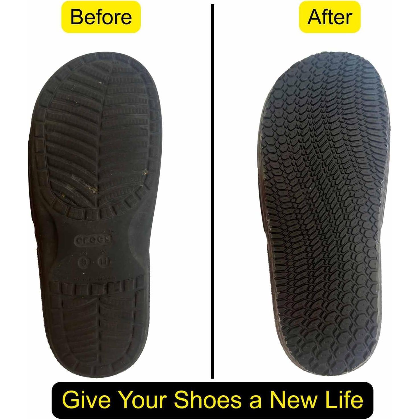 Reemplazo de Suelas de Goma Antideslizantes MIIDII 4mm (1 Par)