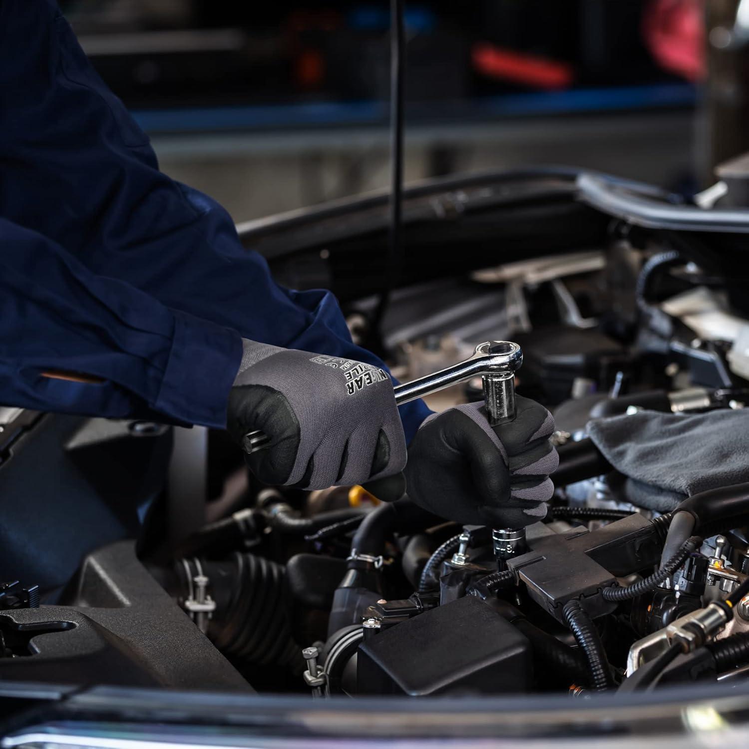 Guantes de Trabajo Nugear NBK3416 - 12 Pares, Nitrilo