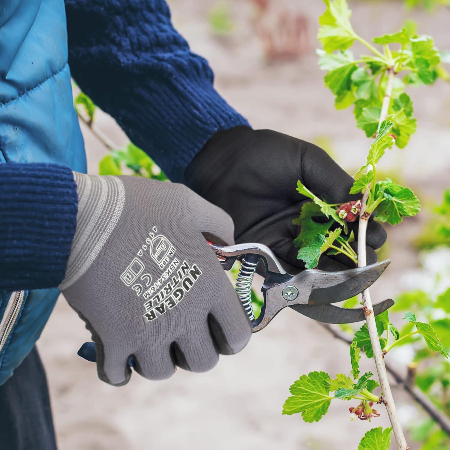 Guantes de Trabajo Nugear NBK3416 - 12 Pares, Nitrilo