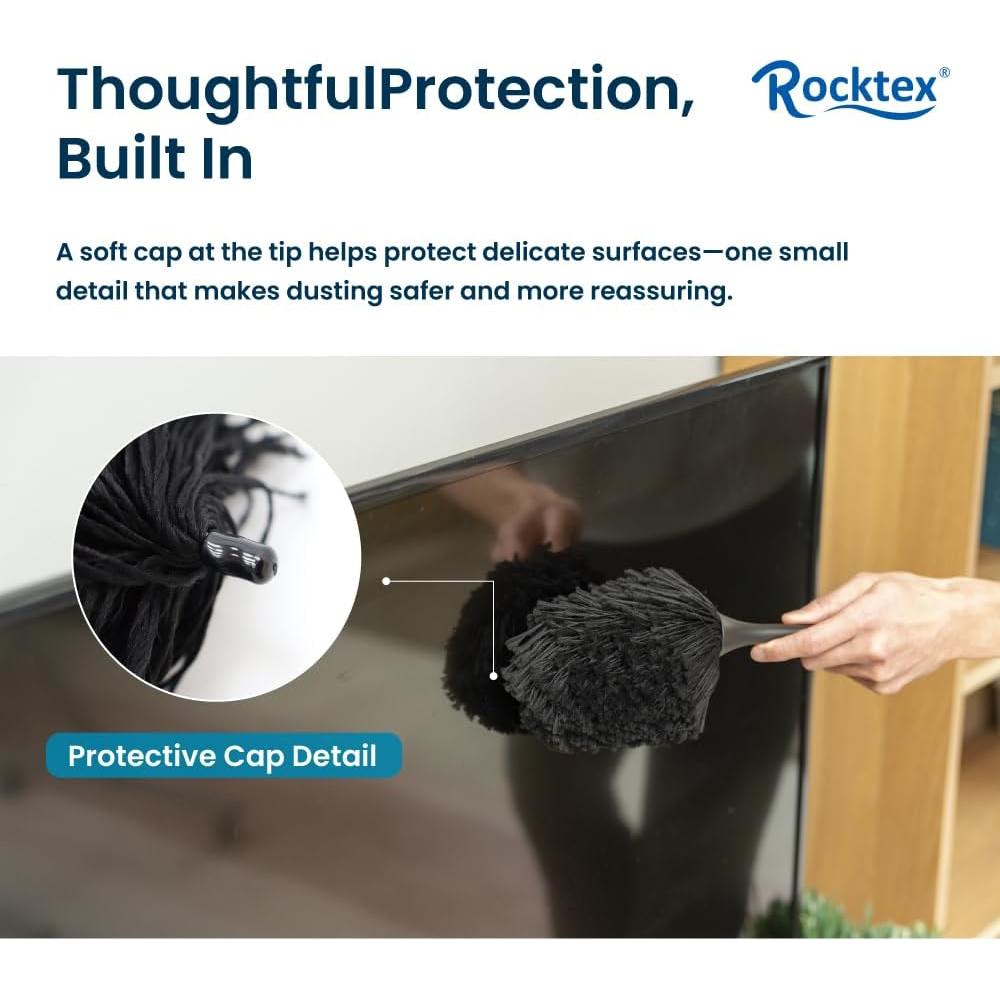 Cepillo Antiestático Rocktex para Electrónicos y Pantallas