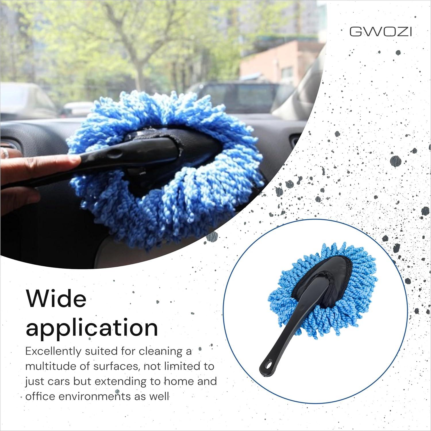 Duster de Coche GWOZI 2 Pcs Microfibra Sin Rayones