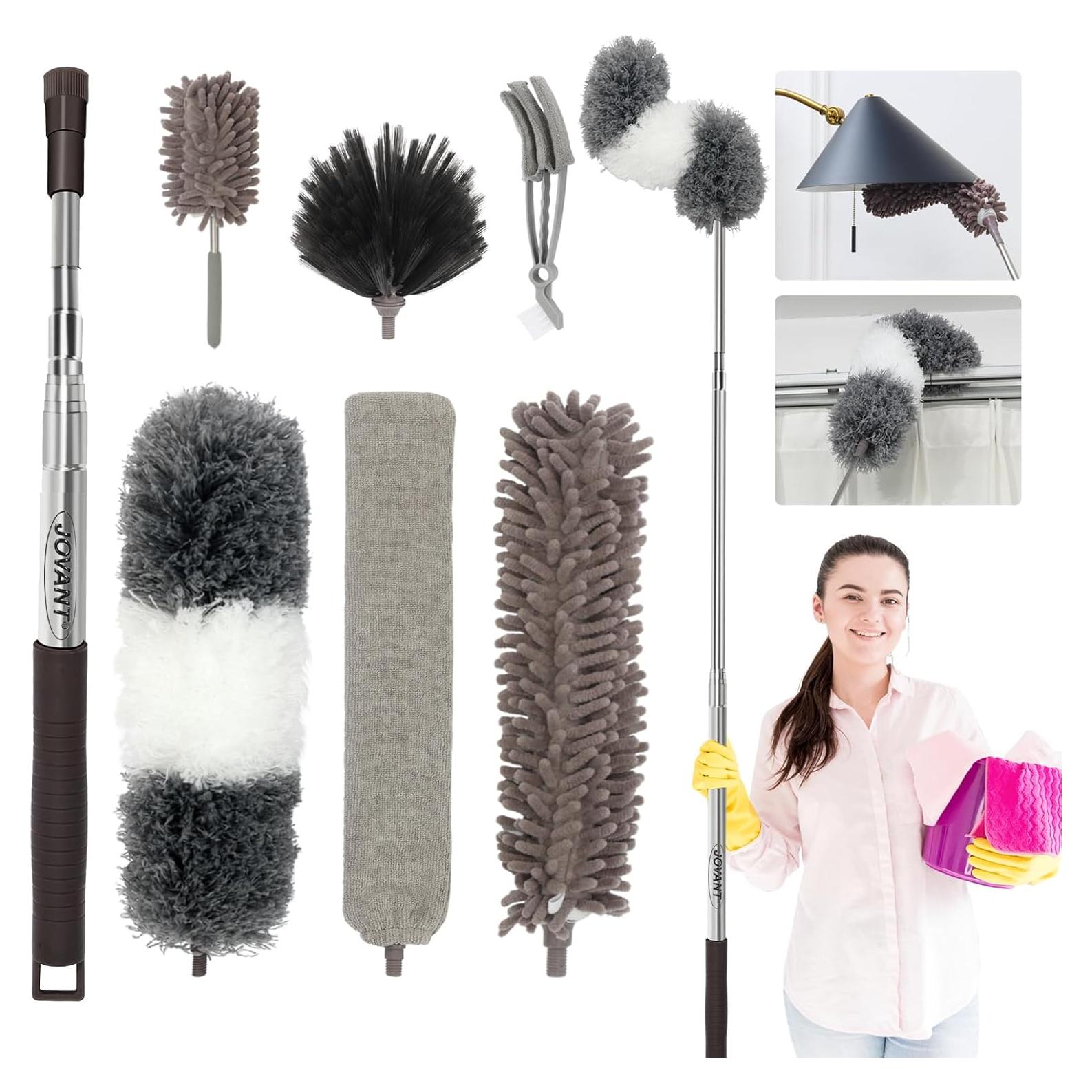 Duster Telescópico Lavable JOVANT 7 Piezas 2.50m