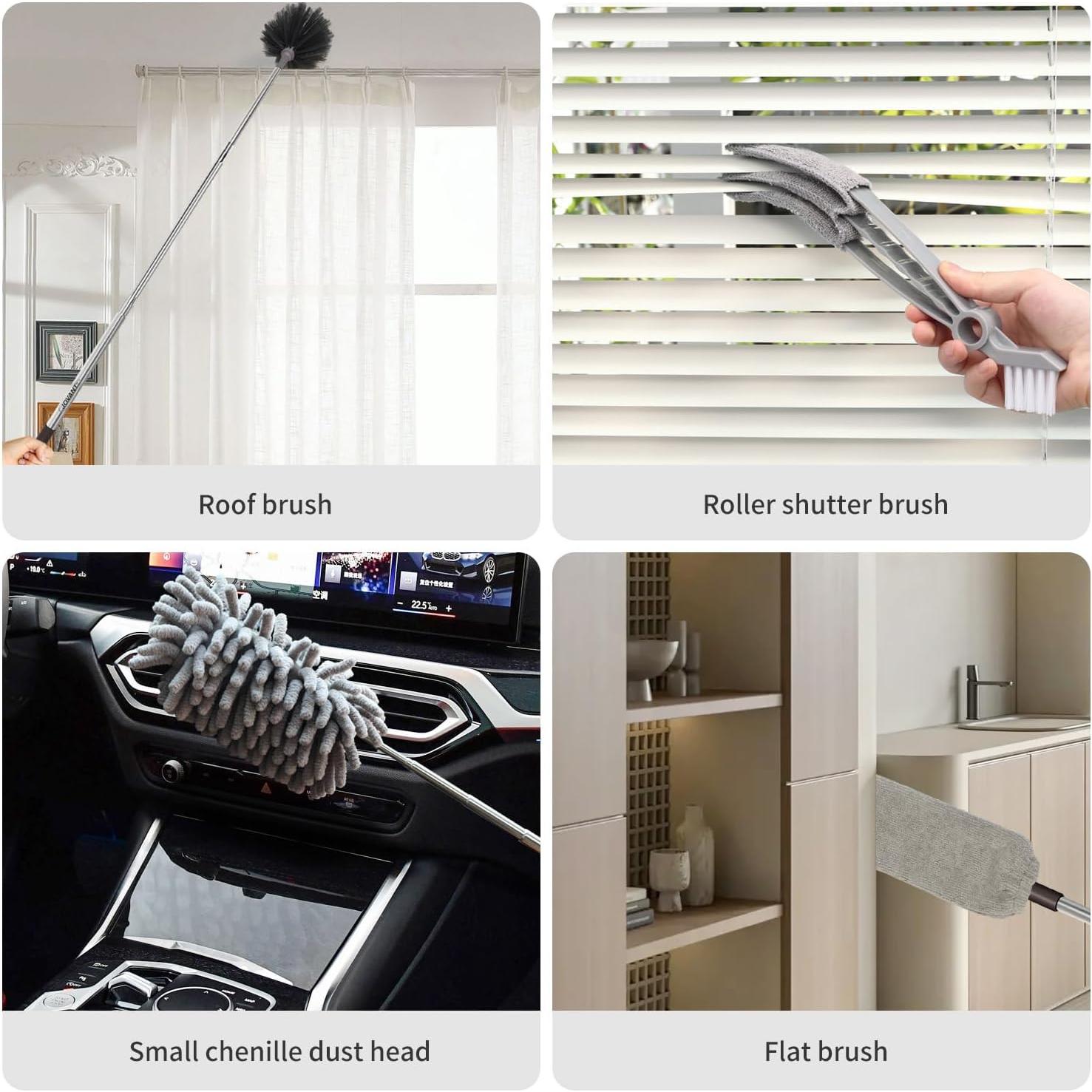 Duster Telescópico Lavable JOVANT 7 Piezas 2.50m