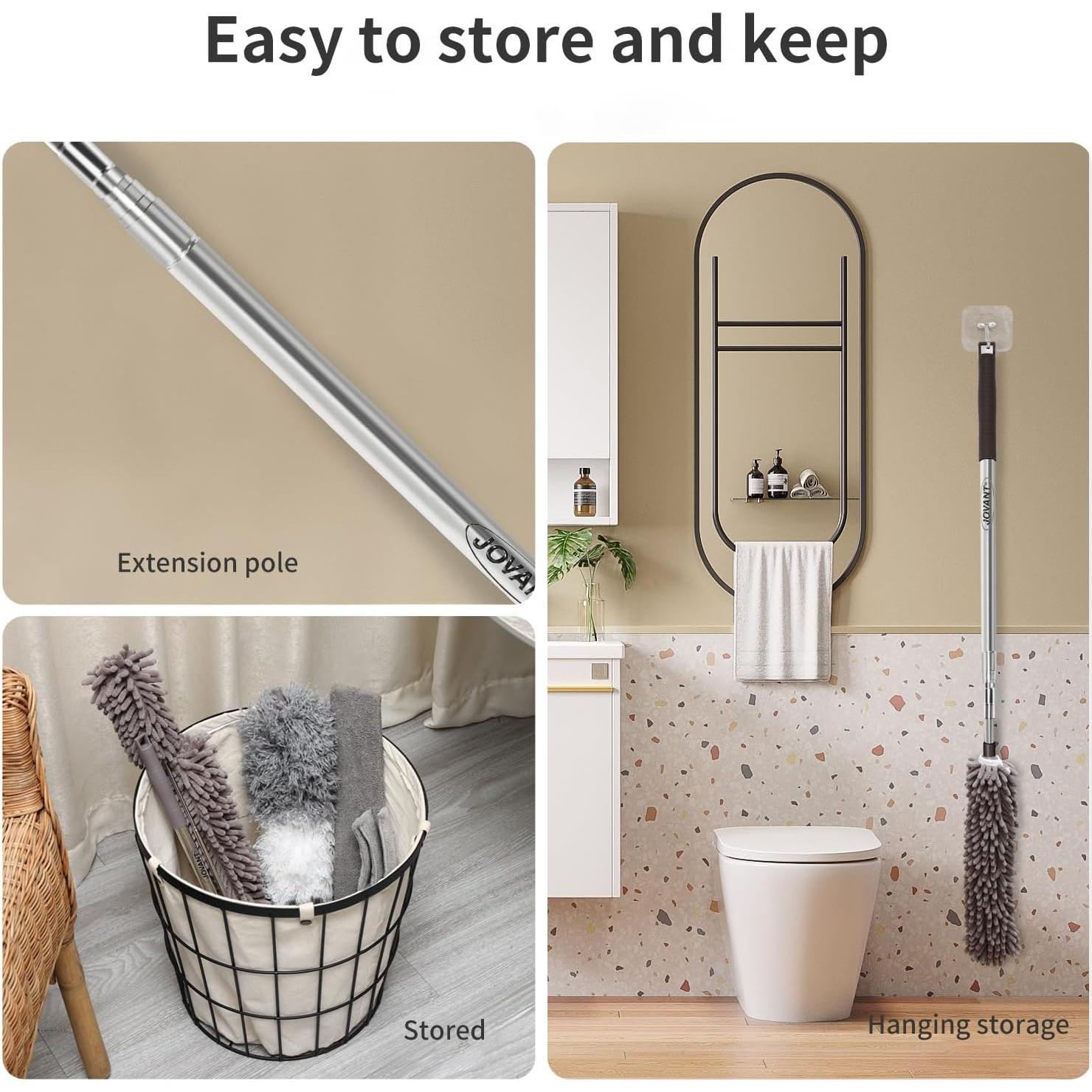 Duster Telescópico Lavable JOVANT 7 Piezas 2.50m