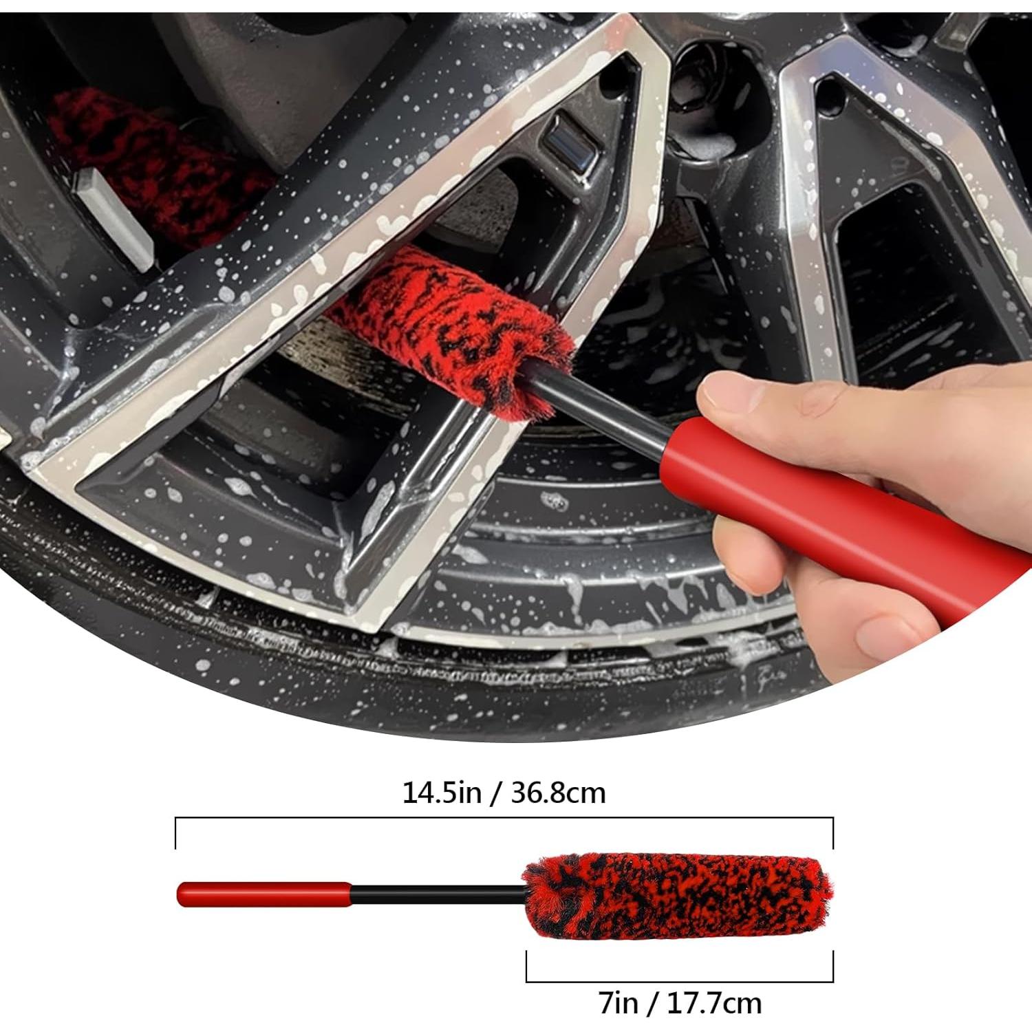 Kit de Cepillos de Limpieza Vytulz para Ruedas y Neumáticos