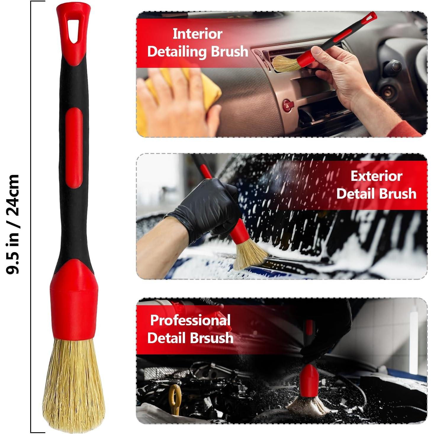 Kit de Cepillos de Limpieza Vytulz para Ruedas y Neumáticos