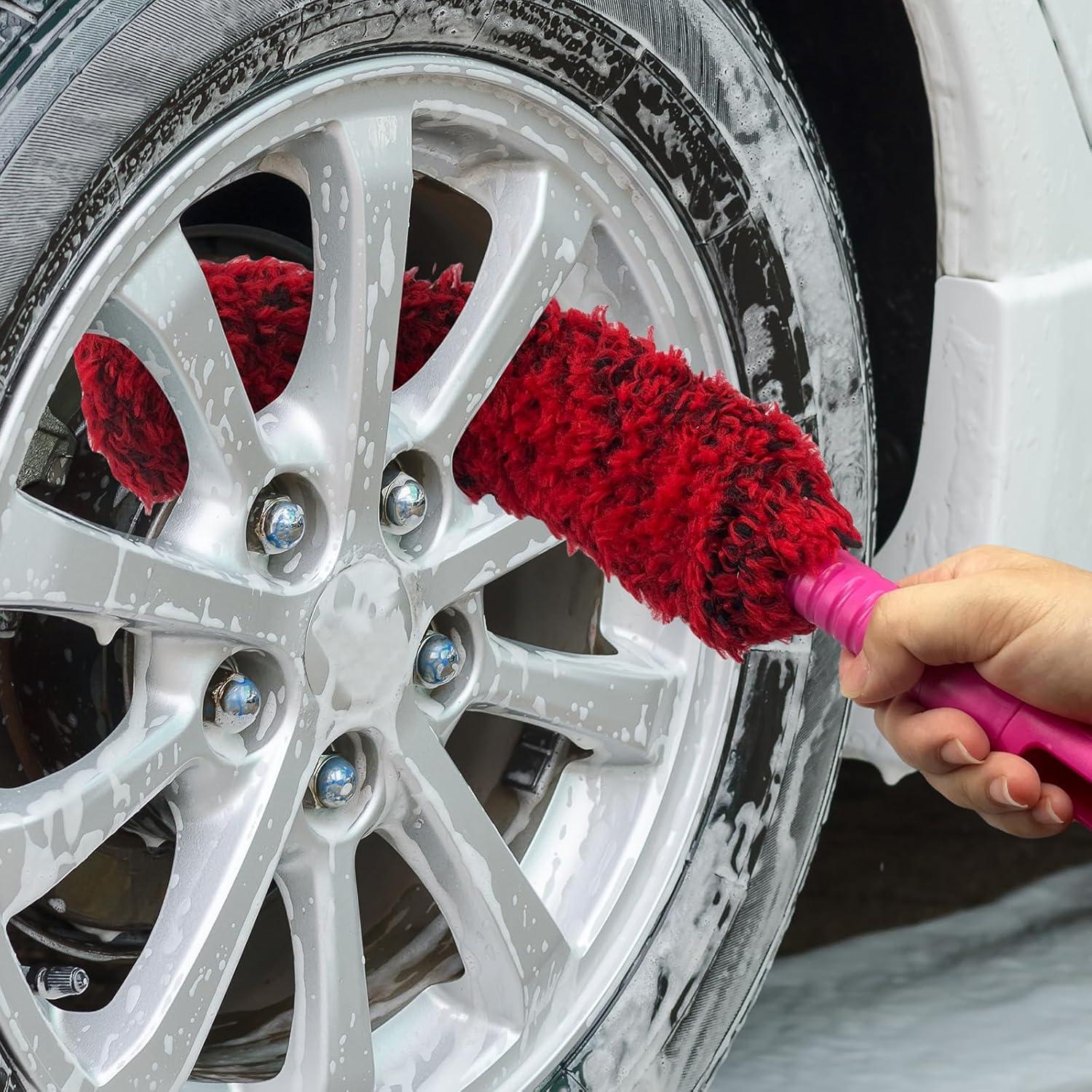 Kit de Cepillos de Limpieza Vytulz para Ruedas y Neumáticos