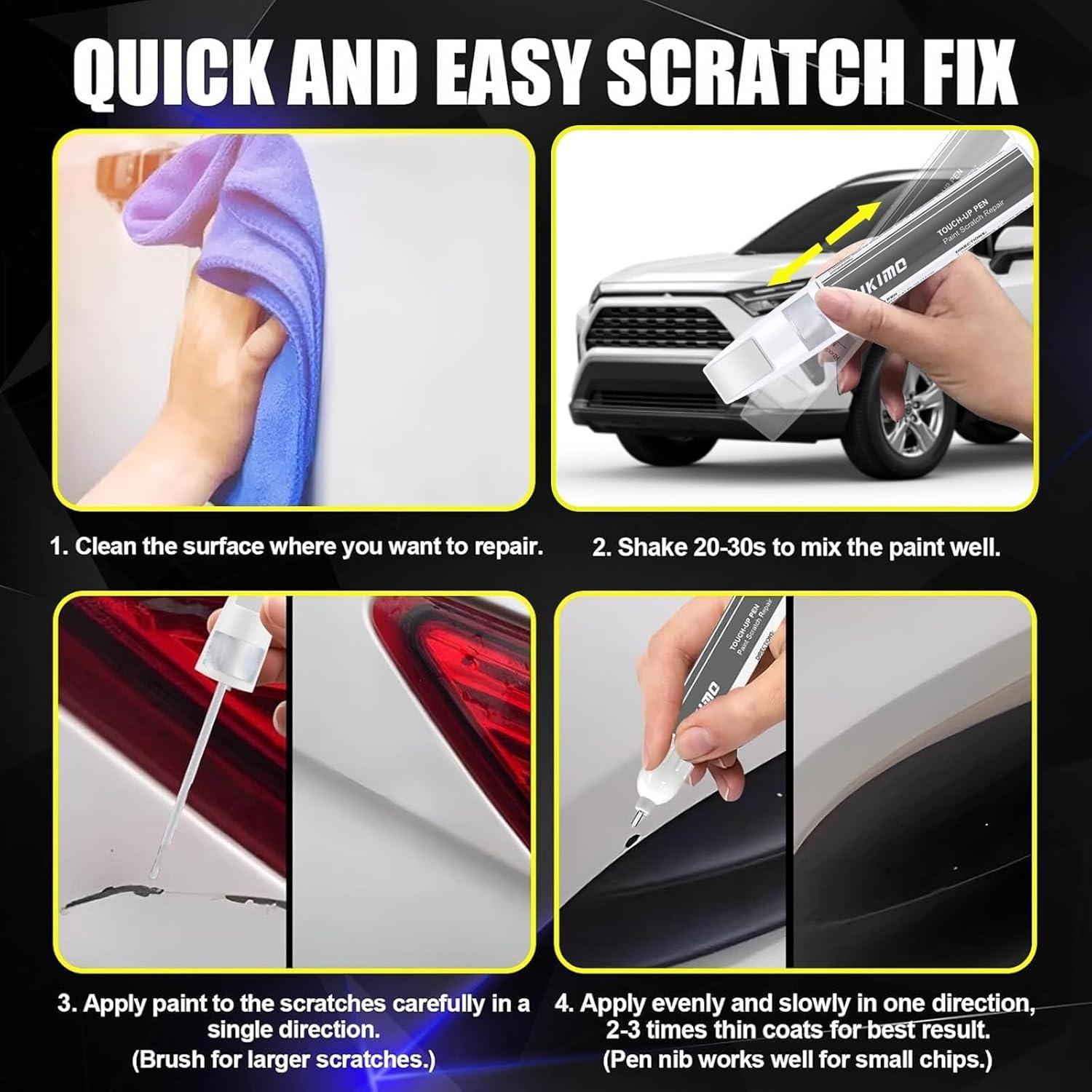 KIKIMO Pintura de Retoque para Honda Noche Estática Perla 12ml