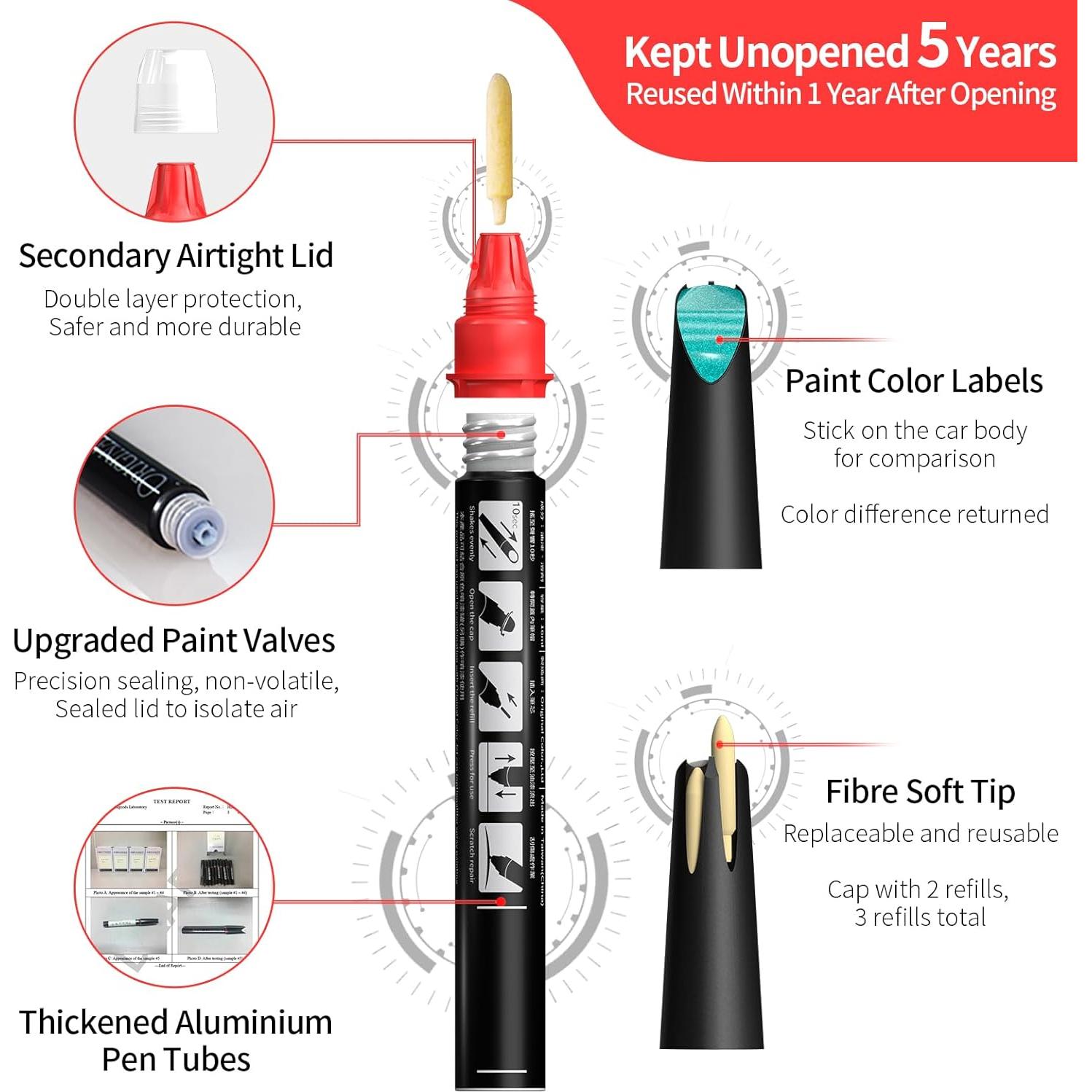 Pintura de Retoque Carhoo A75 Rojo Melbourne para BMW 16.5ml