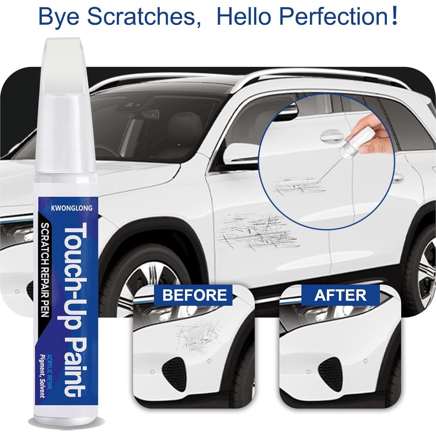 Pintura de Retoque KWONGLONG 799/9799 Diamond White 12ml