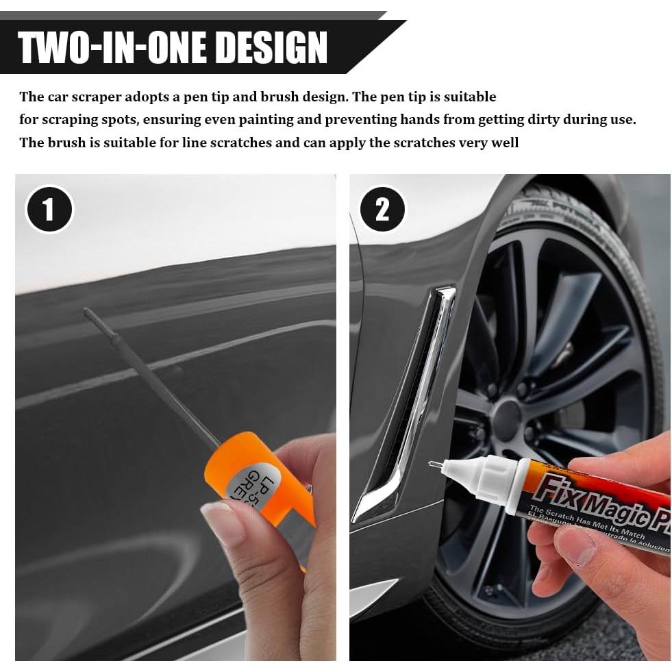 Pintura de Retoque para Coches HQRNYP - Gris - 21.5g