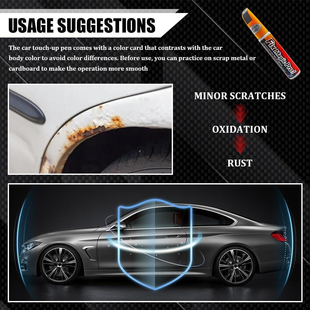 Pintura de Retoque para Coches HQRNYP - Gris - 21.5g