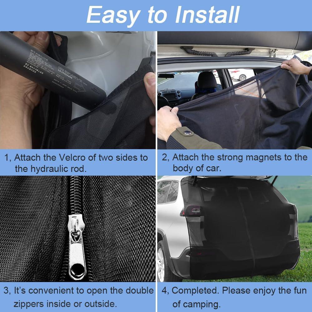 Red de Camping para Automóvil Yeapoo Malla Transpirable UV