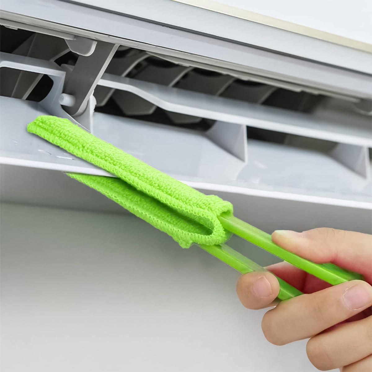 Limpiador de Persianas de Coche Mandark, 2 Piezas Verde