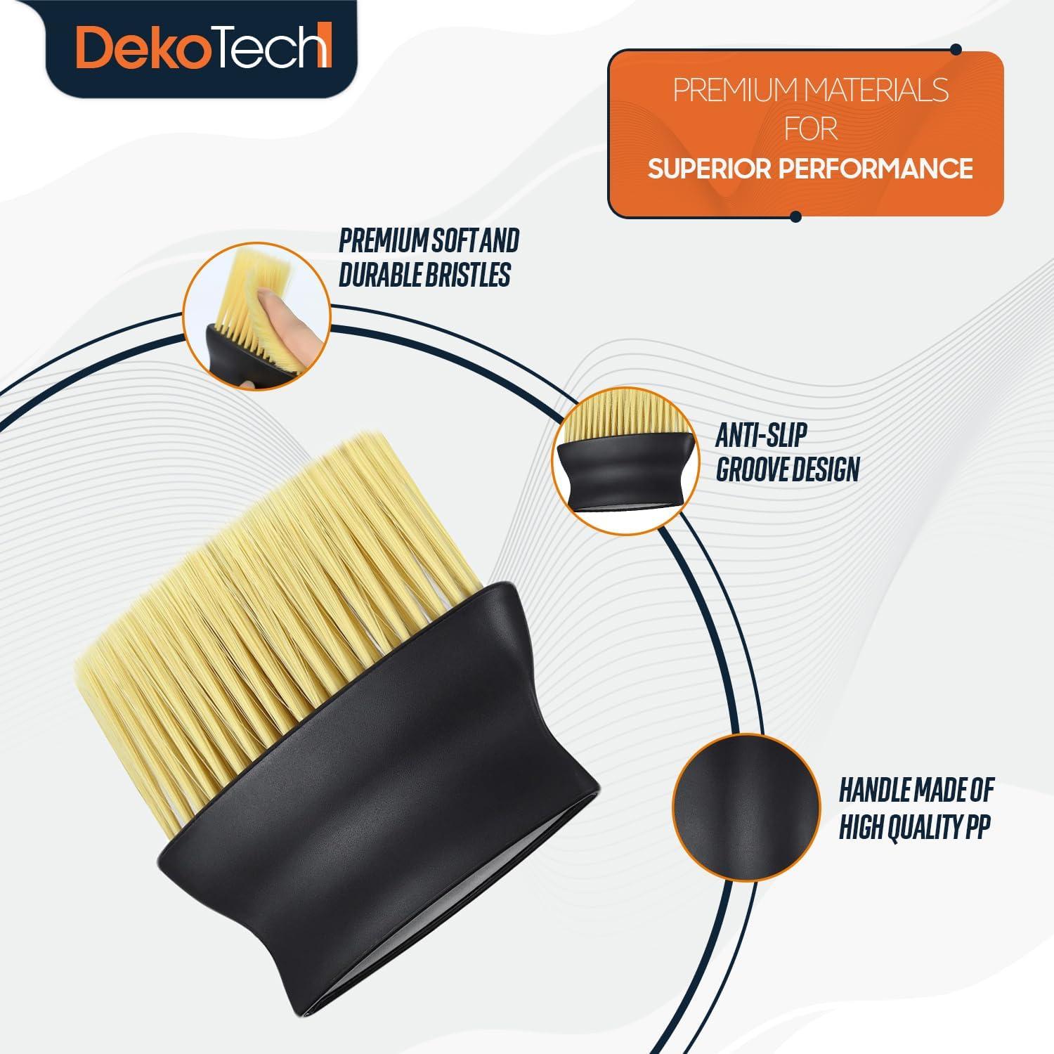 Cepillo de Limpieza DekoTech para Auto y Hogar - Cerdas Suaves