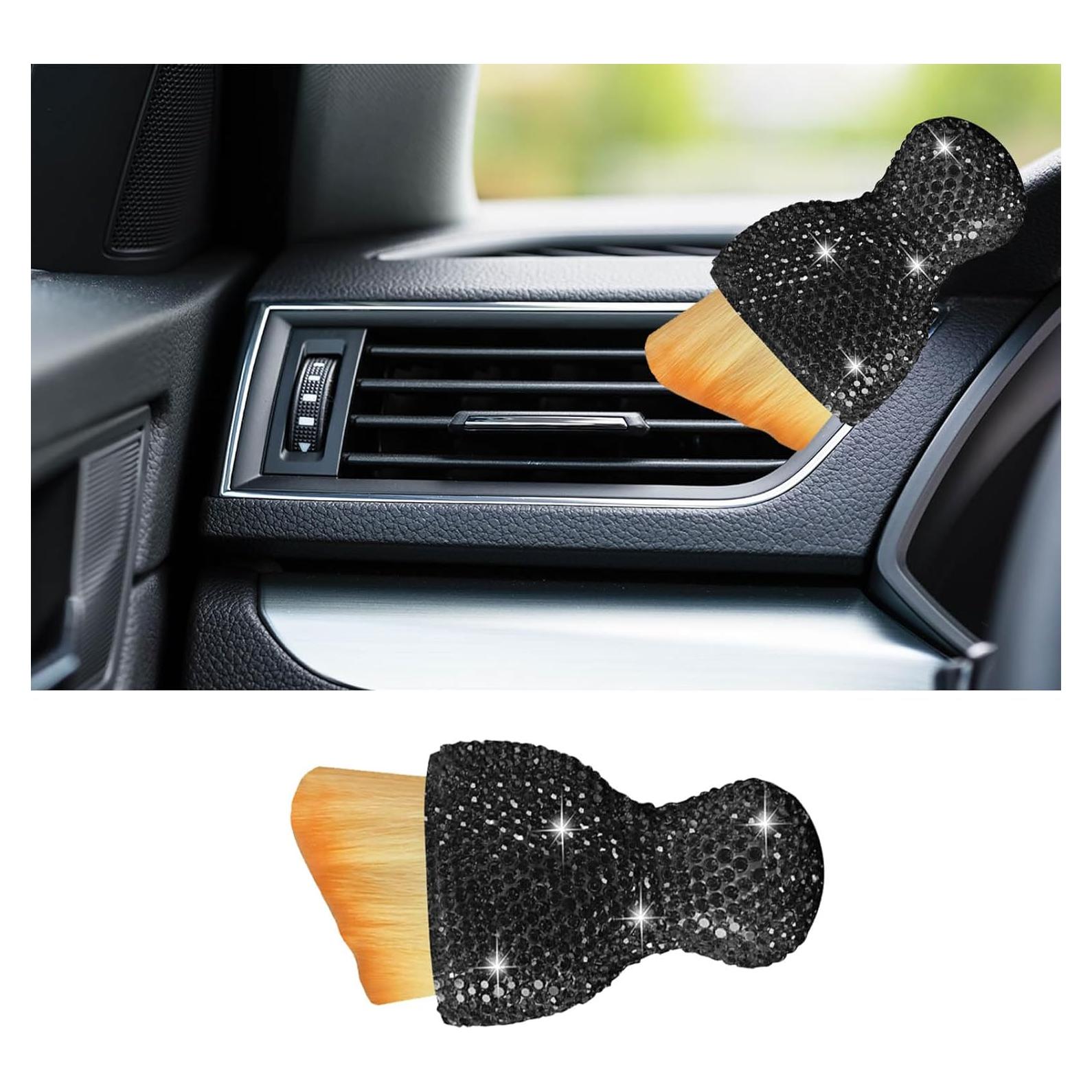 Cepillo de limpieza para interiores de automóviles Piburth Negro