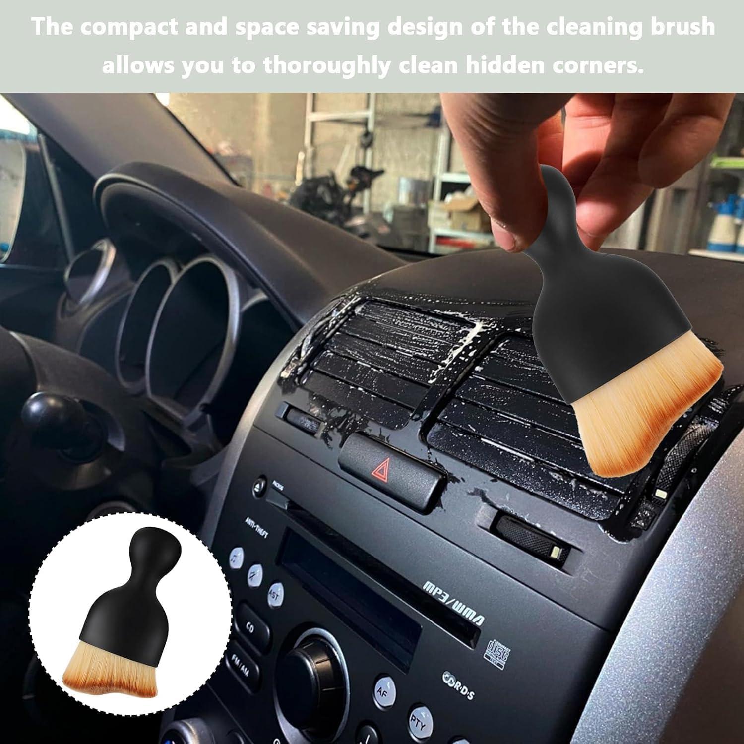 Paquete de 4 Cepillos Suaves Nchampionba para Limpieza de Autos