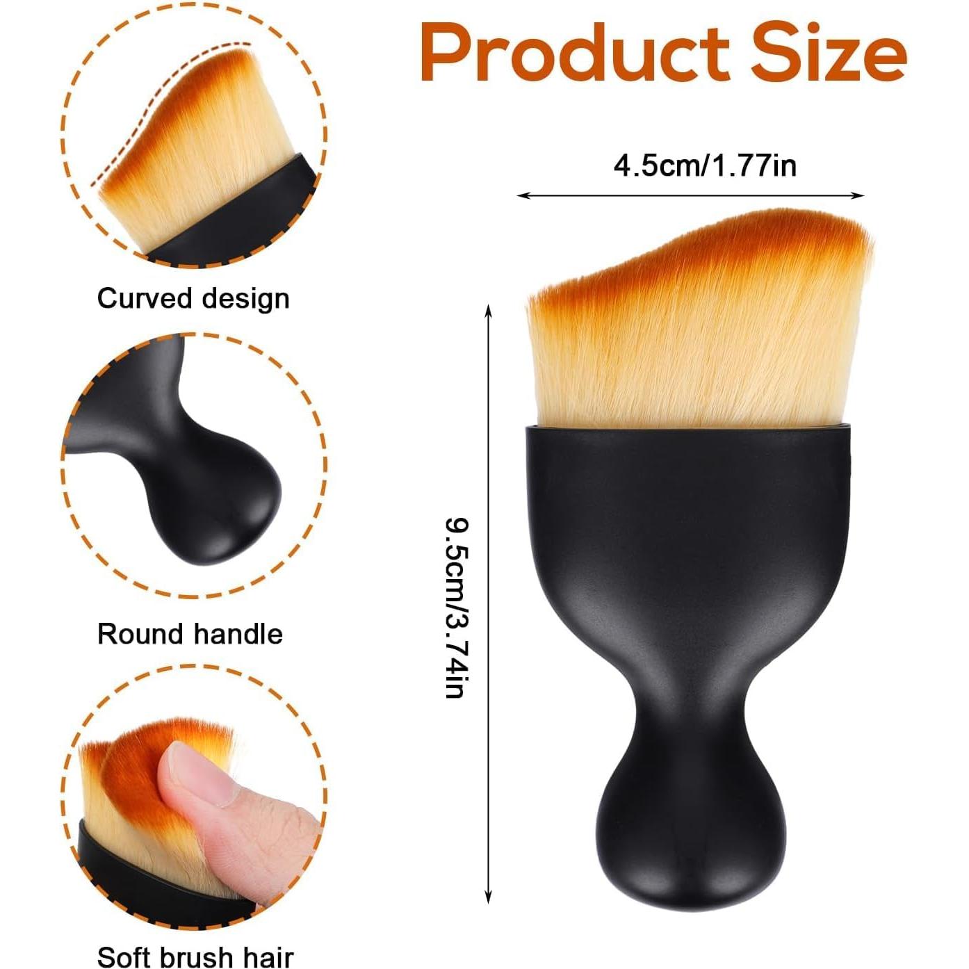 Paquete de 4 Cepillos Suaves Nchampionba para Limpieza de Autos