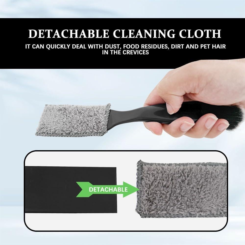 Cepillo Duster Universal 2 en 1 Rebvugr para Limpieza de Autos