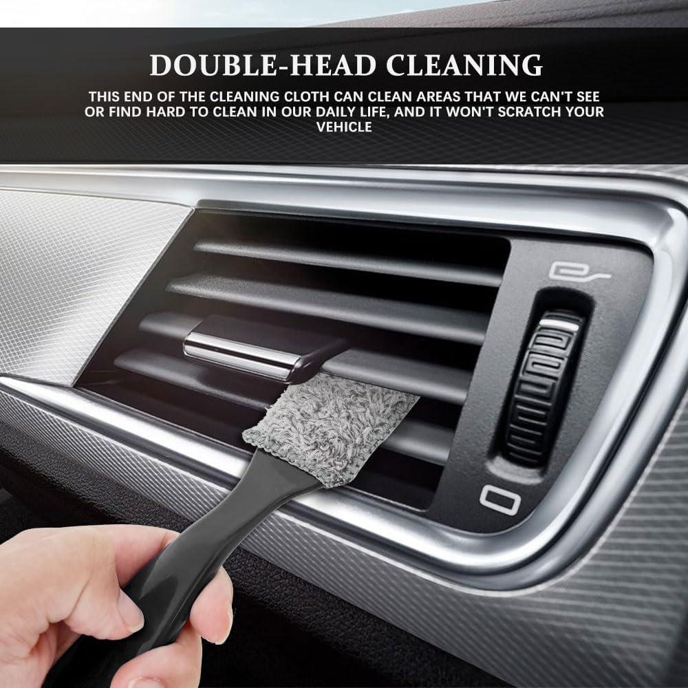 Cepillo Duster Universal 2 en 1 Rebvugr para Limpieza de Autos