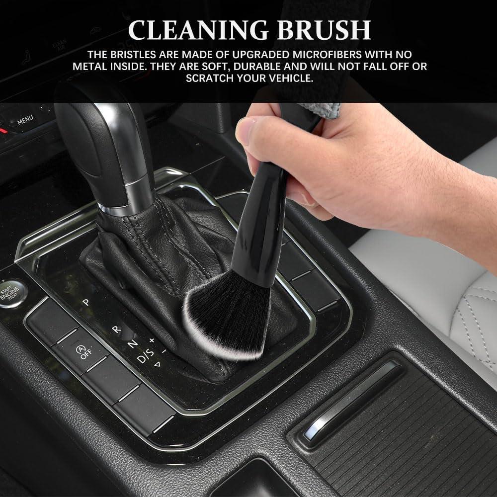 Cepillo Duster Universal 2 en 1 Rebvugr para Limpieza de Autos