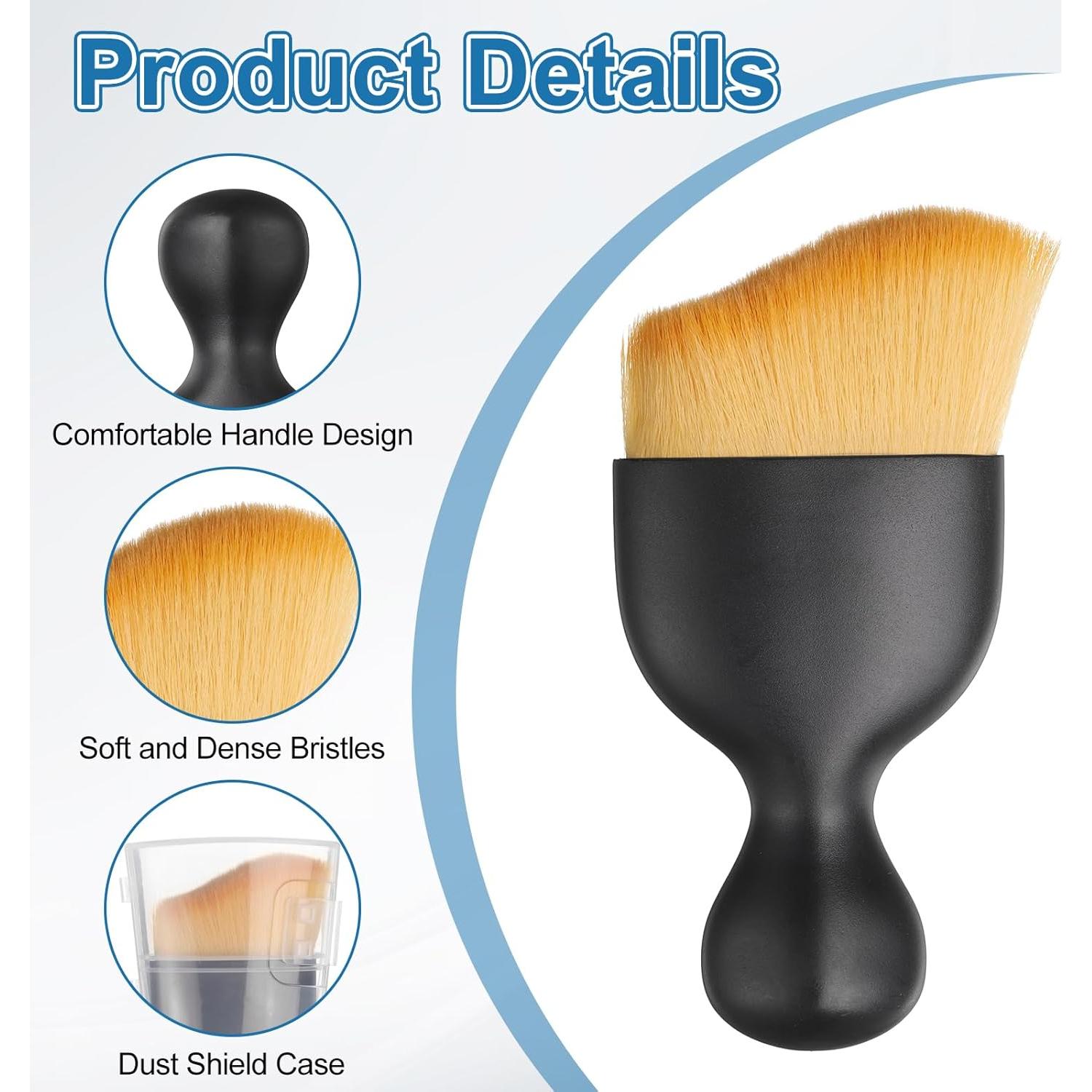 Cepillo de Limpieza Interior de Coche Harfington 10cm