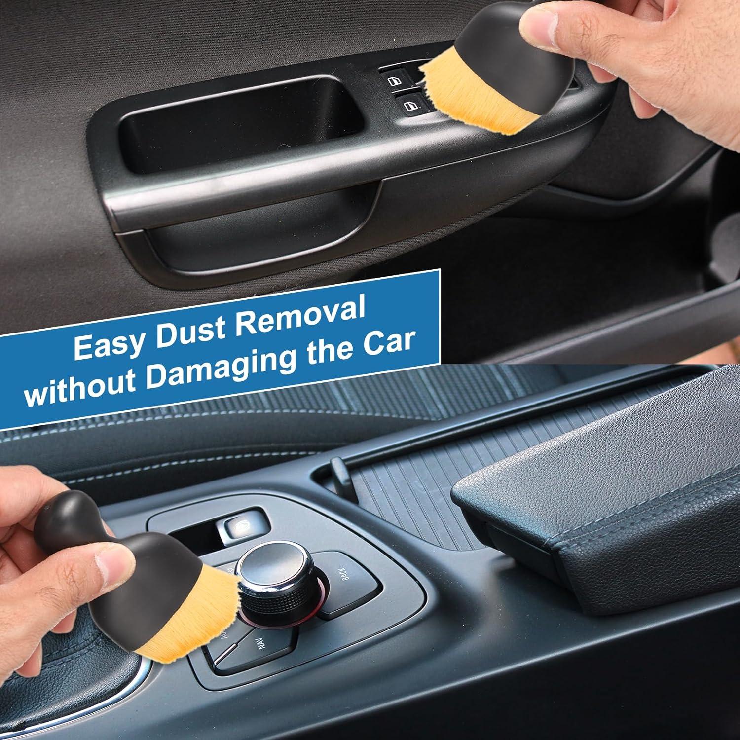 Cepillo de Limpieza Interior de Coche Harfington 10cm