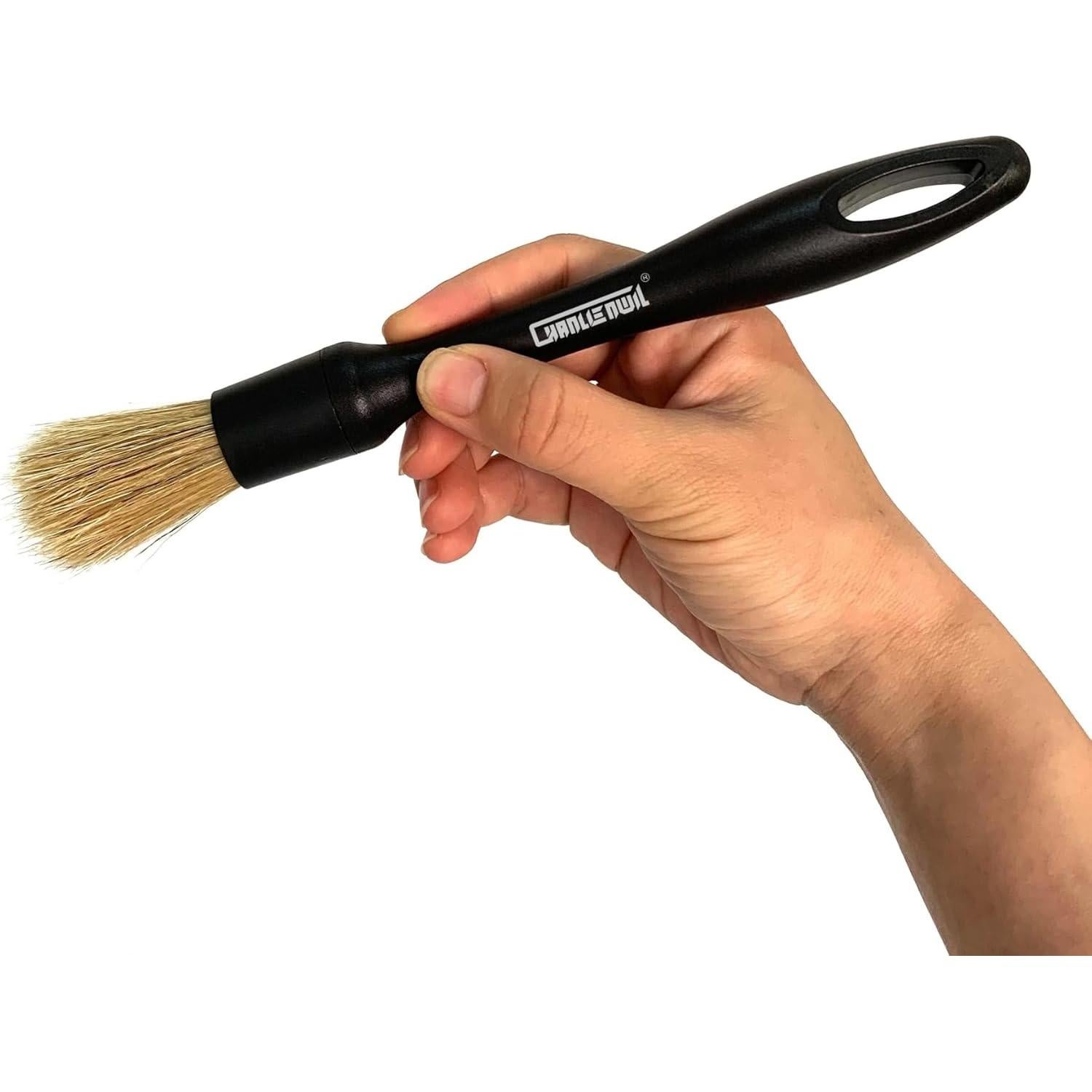 Juego de Cepillos de Detalle para Automóviles Chanllenwil 3 PZS