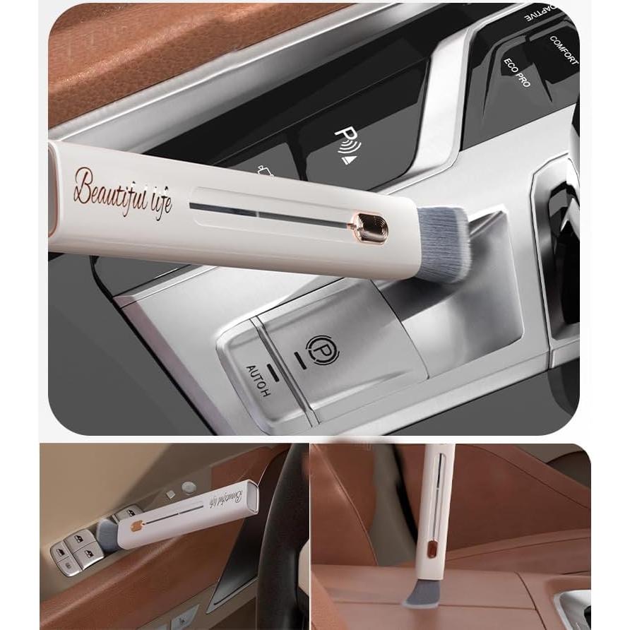 Cepillo Limpiador de Ventilación de Coche ARFUKA Duster Doble Cabeza