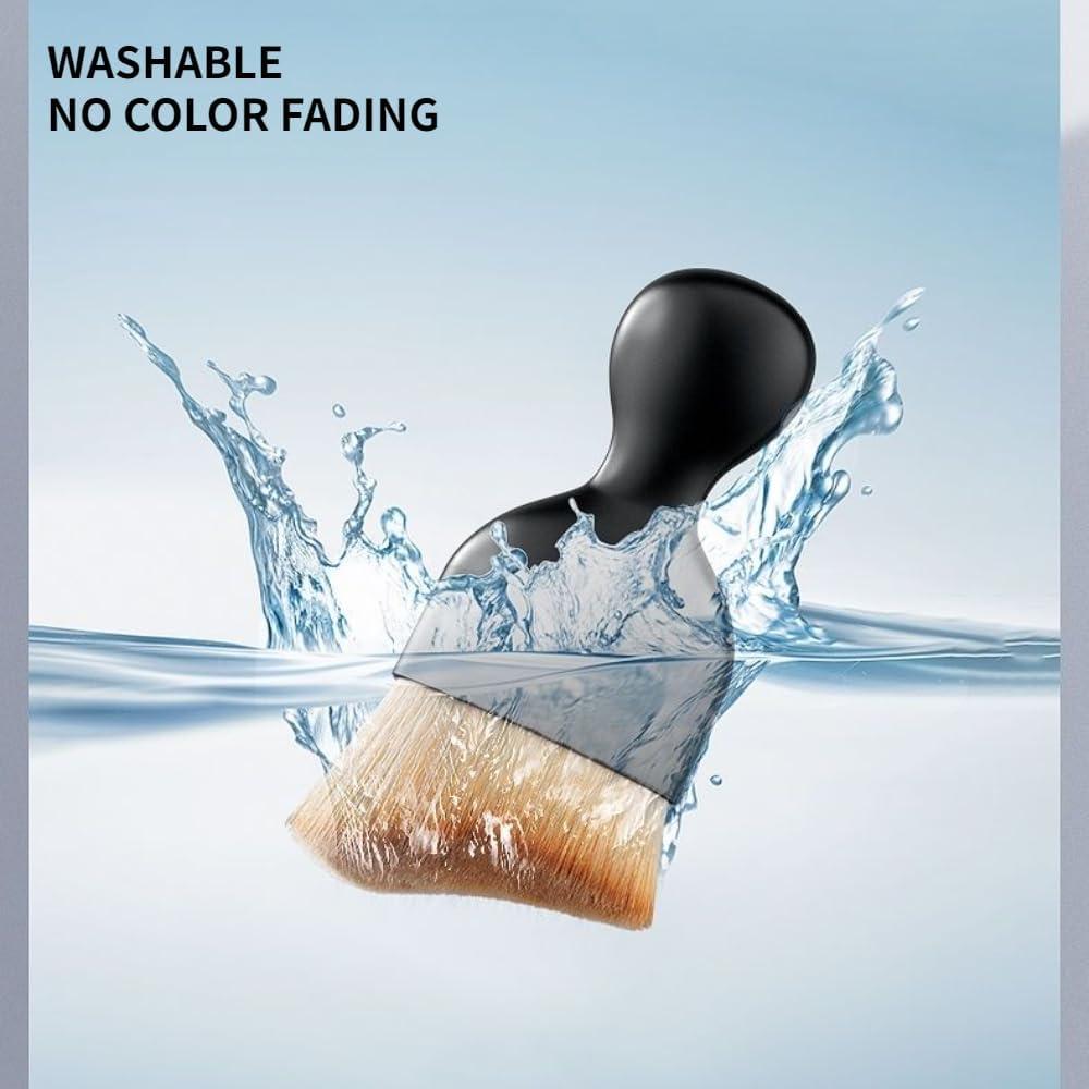 Cepillo de Coche EGEN Negro Portátil para Detallar Interior