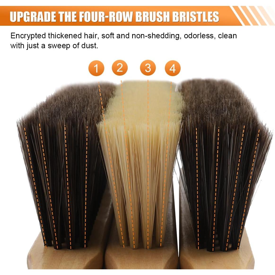 Cepillo de Polvo de Madera UHANBUT para Auto 35.8 cm Gris