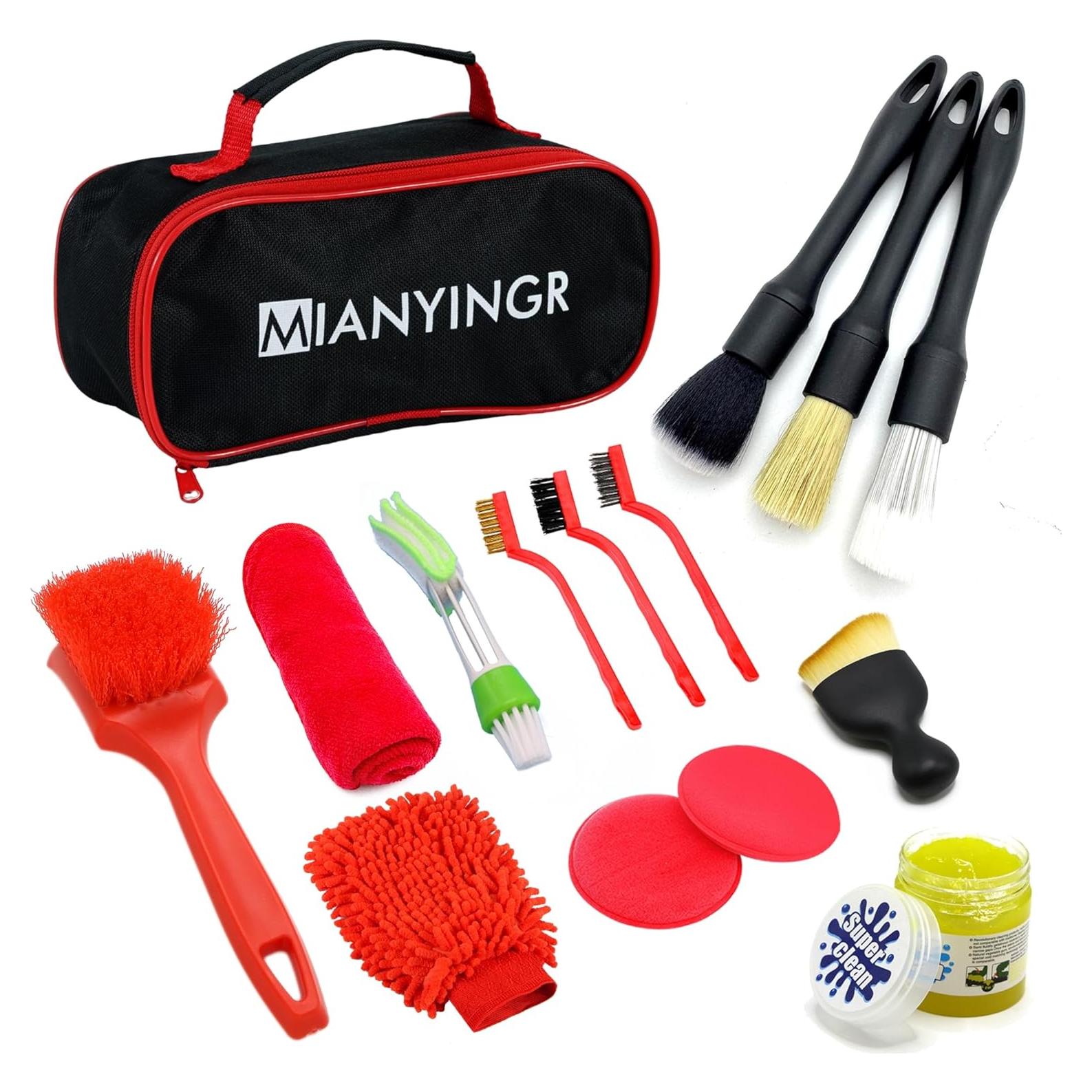 Kit de Detallado de Automóviles MIANYINGR 15 Piezas