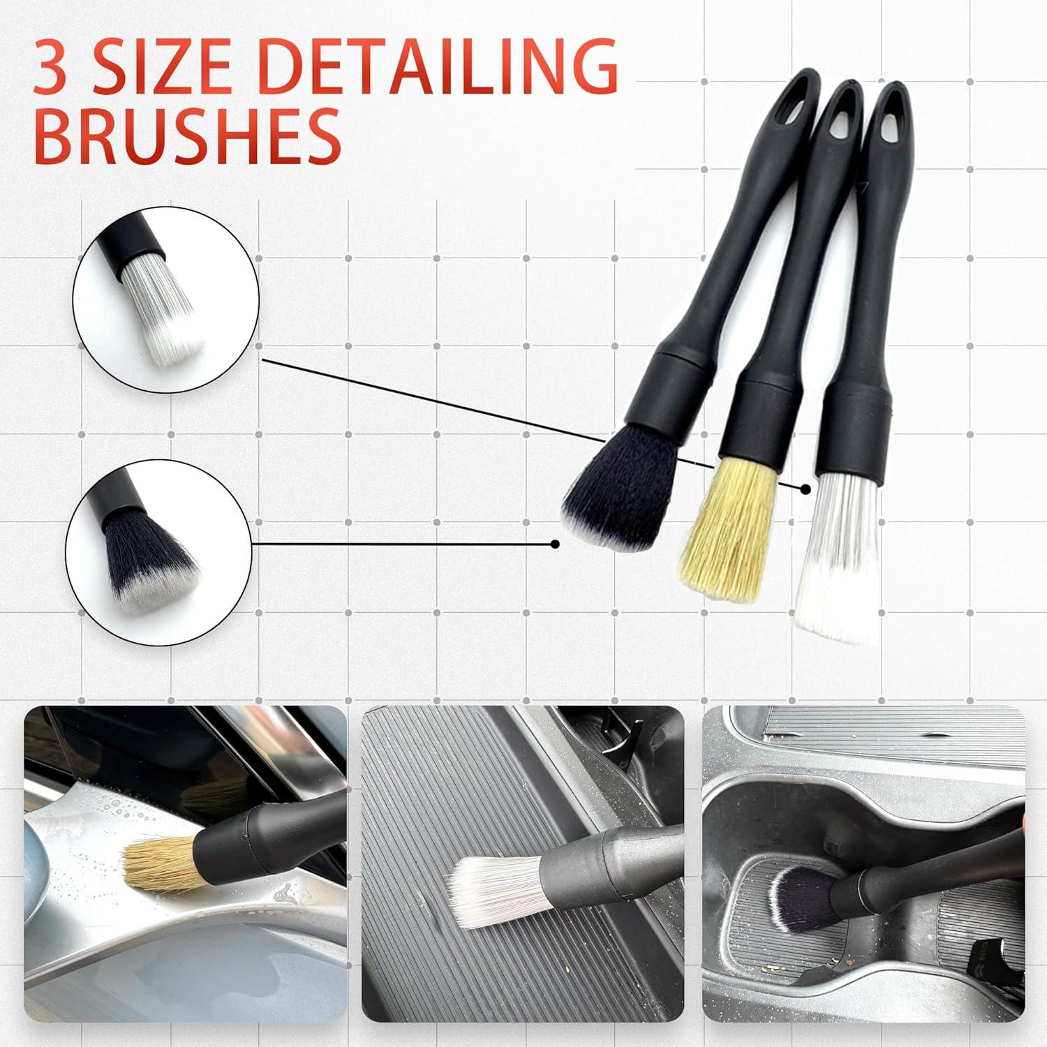 Kit de Detallado de Automóviles MIANYINGR 15 Piezas