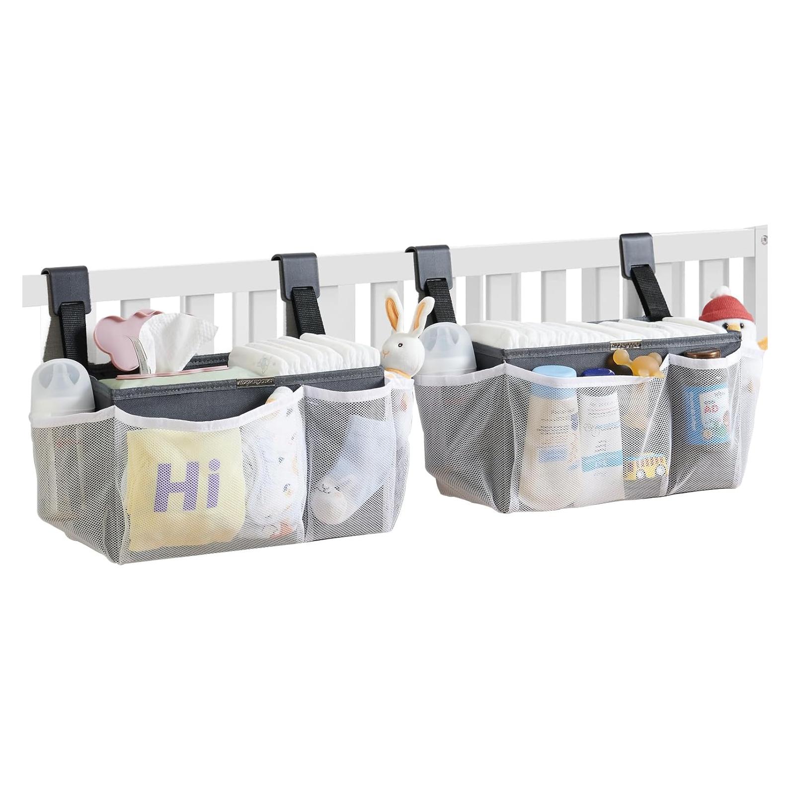 Caddy de Pañales Colgante Hogarcosas 20L Gris - 2-Pack