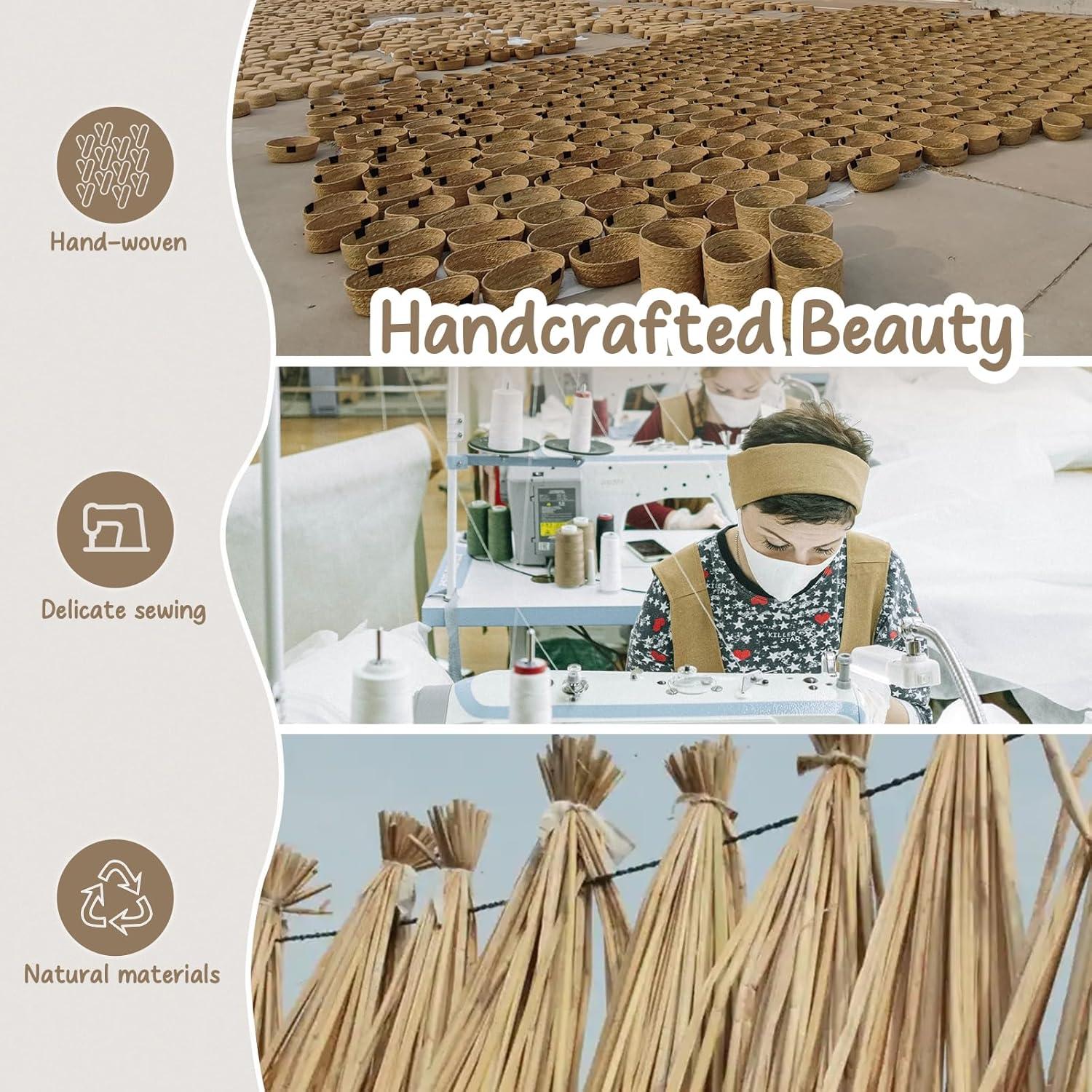 Caddy de Pañales FairyHaus de Mimbre Natural 38cm