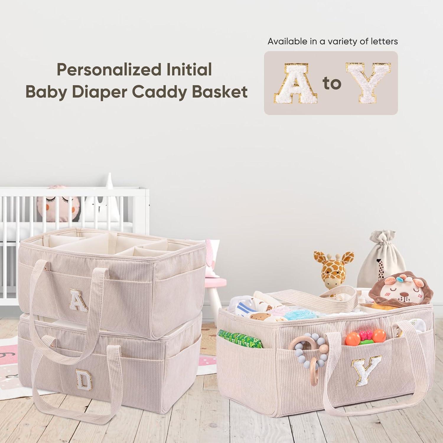 Organizador de Pañales SFYBYHEART Personalizado 38x25x18cm